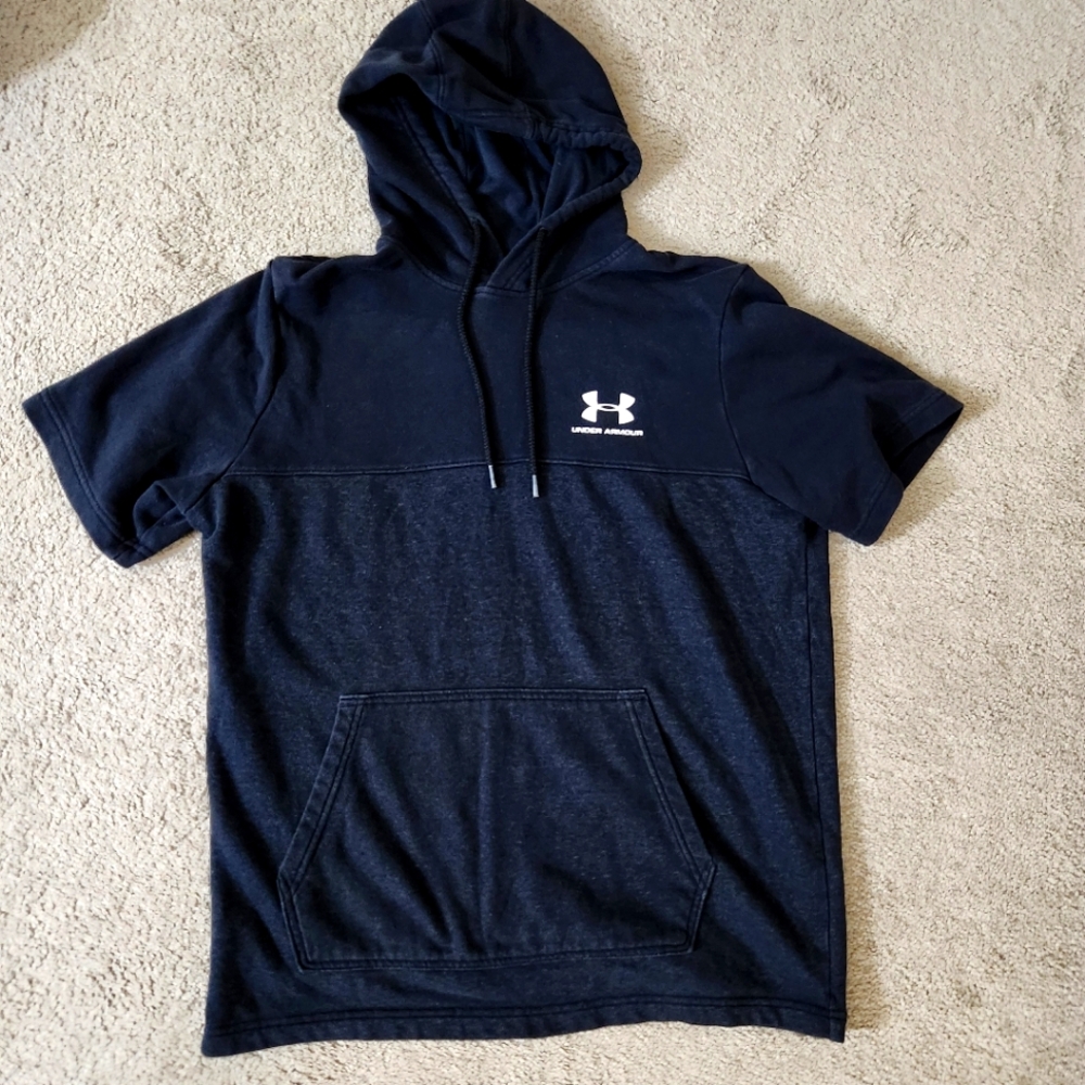 Under Armour Mens SS Sportstyle Hoodie Large